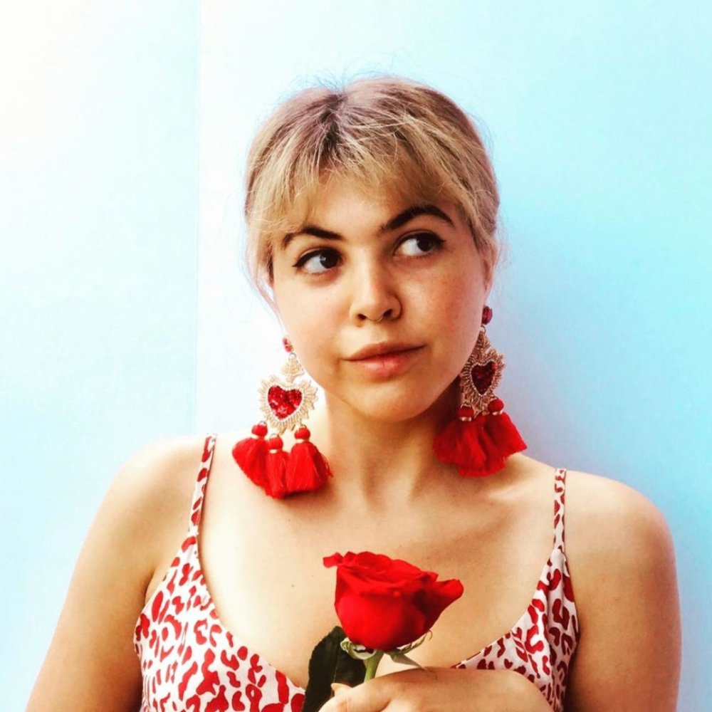 ✅NEW! Tassel Red Heart Earrings